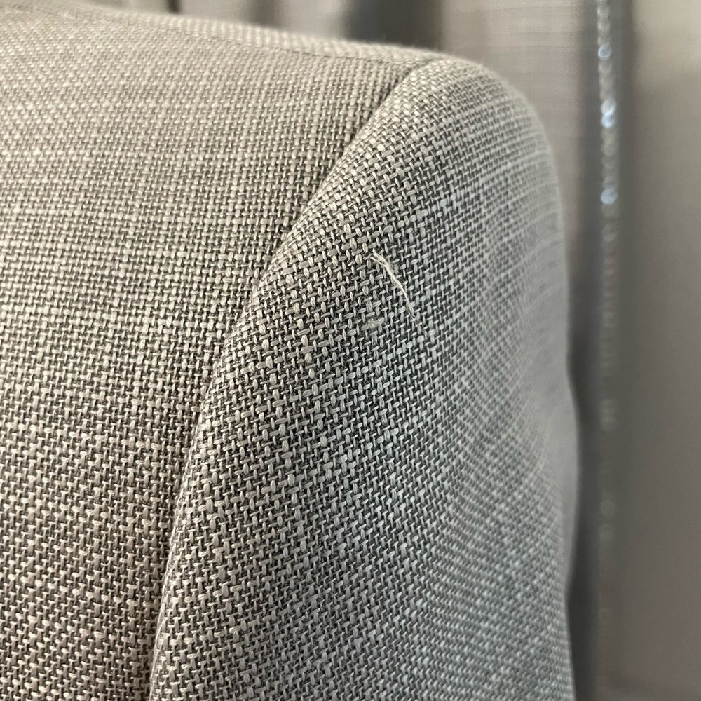 Escada Wool and Silk Blend Suit with Rhinestone Trim - Picture 2 of 16
